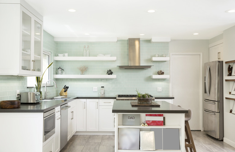 Interior of a modern kitchen