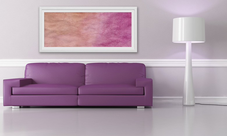 purple couch