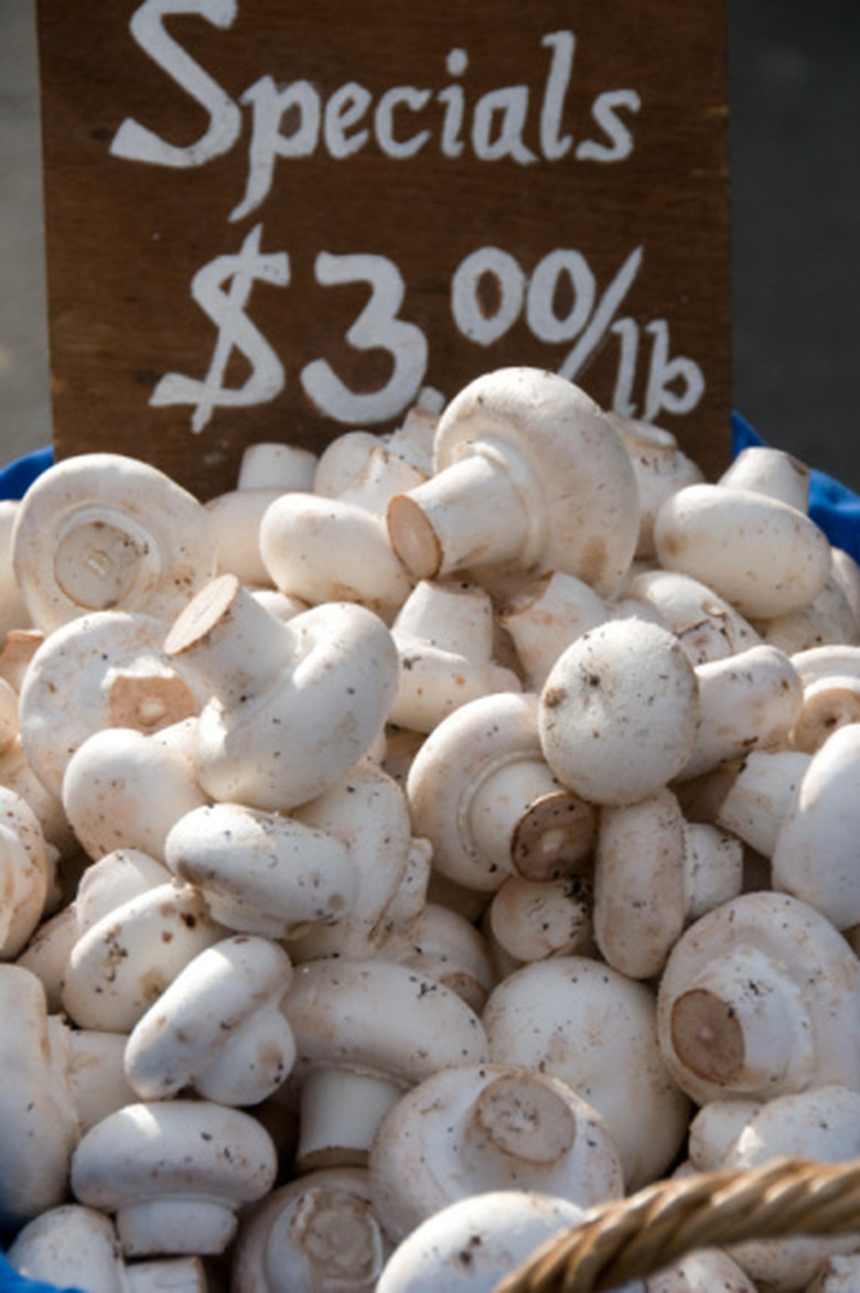 Button mushrooms