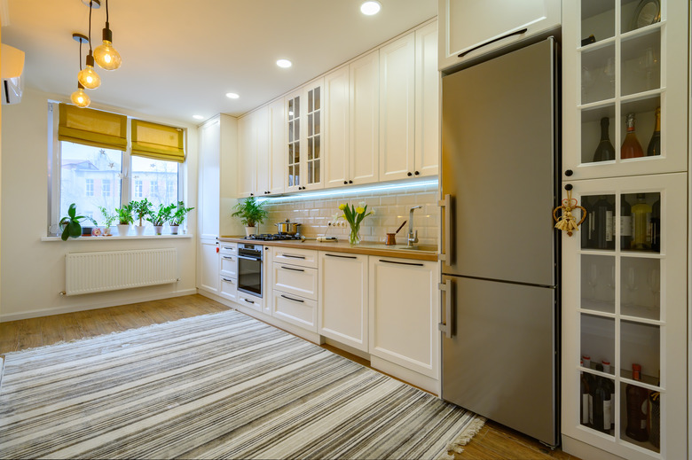 cozy modern well designed kitchen interior