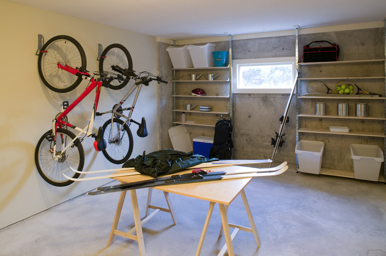 Basement or garage storage.