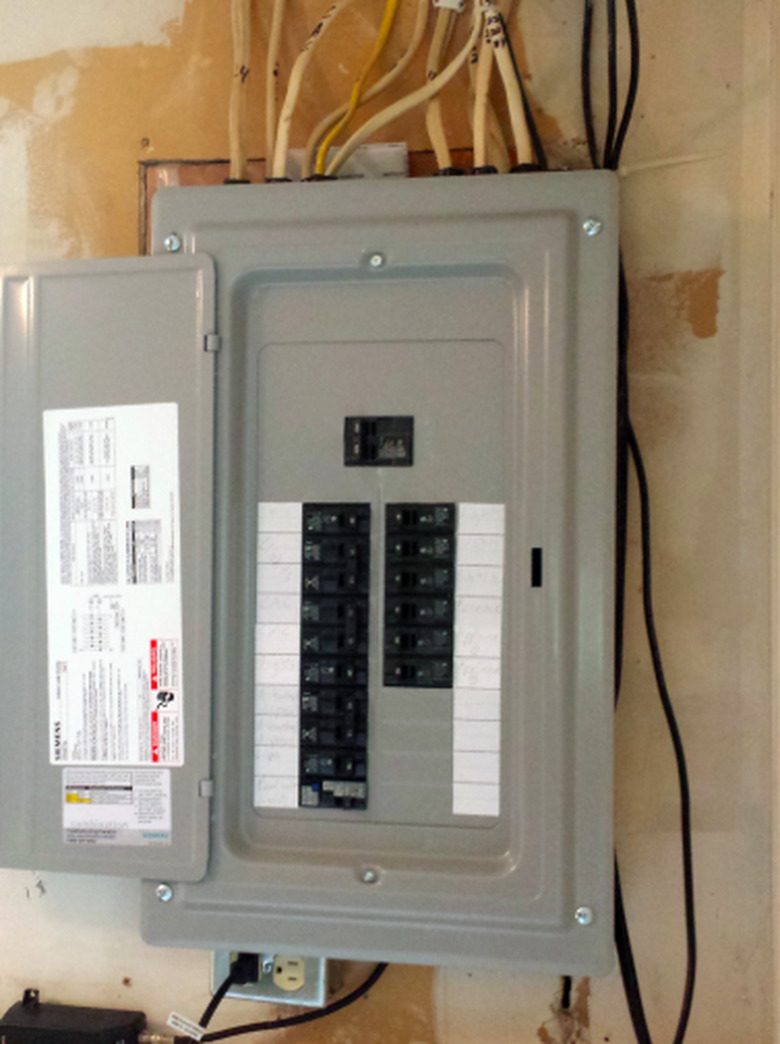 Indexed electrical panel.