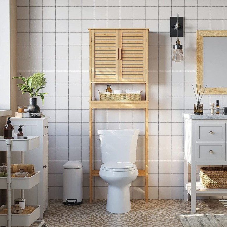 Esty, Ideal Hand Craft Over-the-Toilet Storage, $165.61