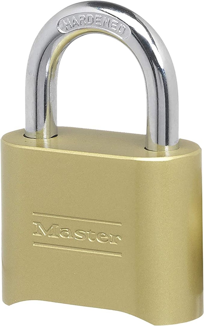 Master Lock resettable padlock