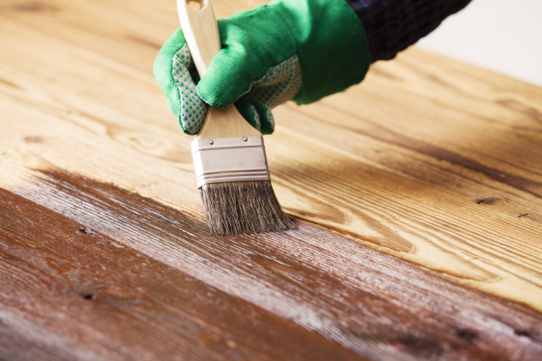 Painting and wood preservation