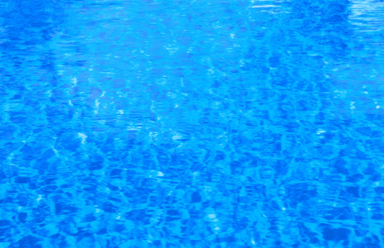 Swimming pool with clear water.