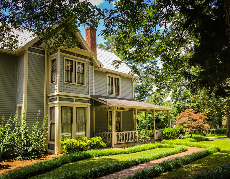 Victorian house.