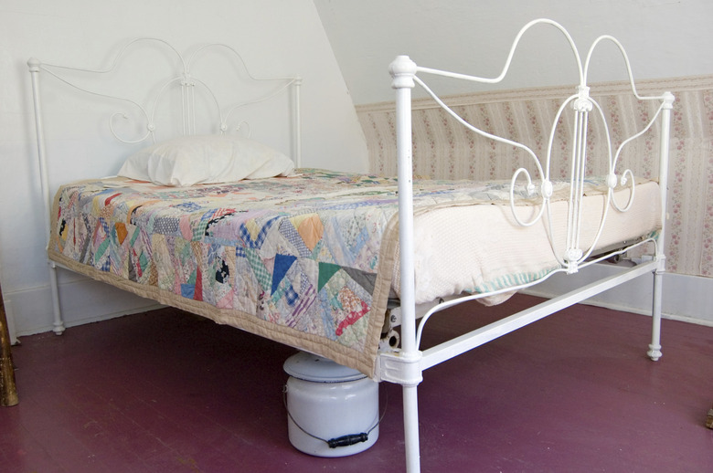 Vintage Wrought Iron Bed