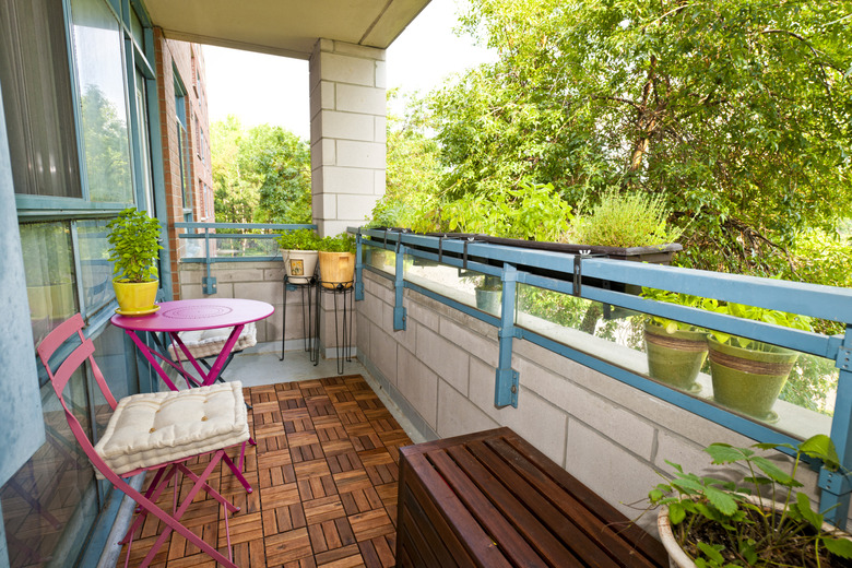 Apartment balcony