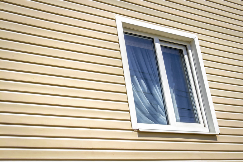 The window of a private house