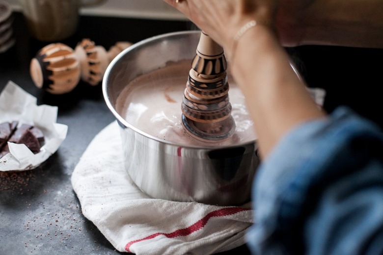 Mexican molinillos hot chocolate frothers