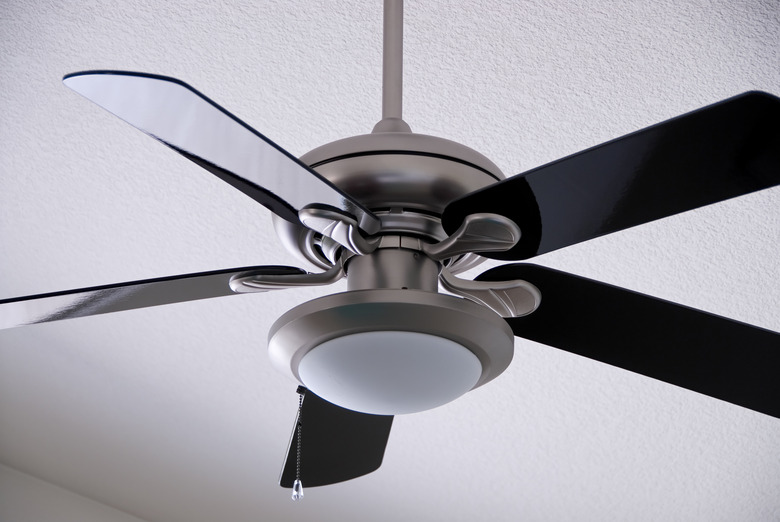 Low Angle View Of Ceiling Fan