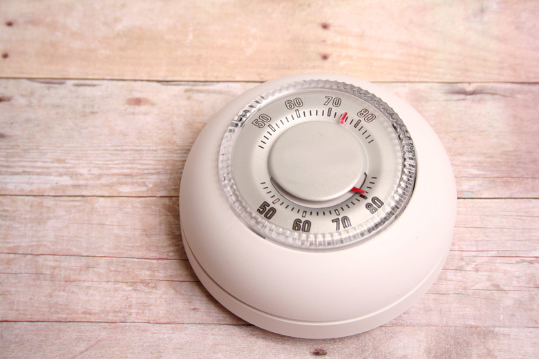 thermostats and thermometer