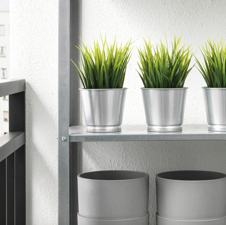 Bintje Galvanized Plant Pot, $0.49