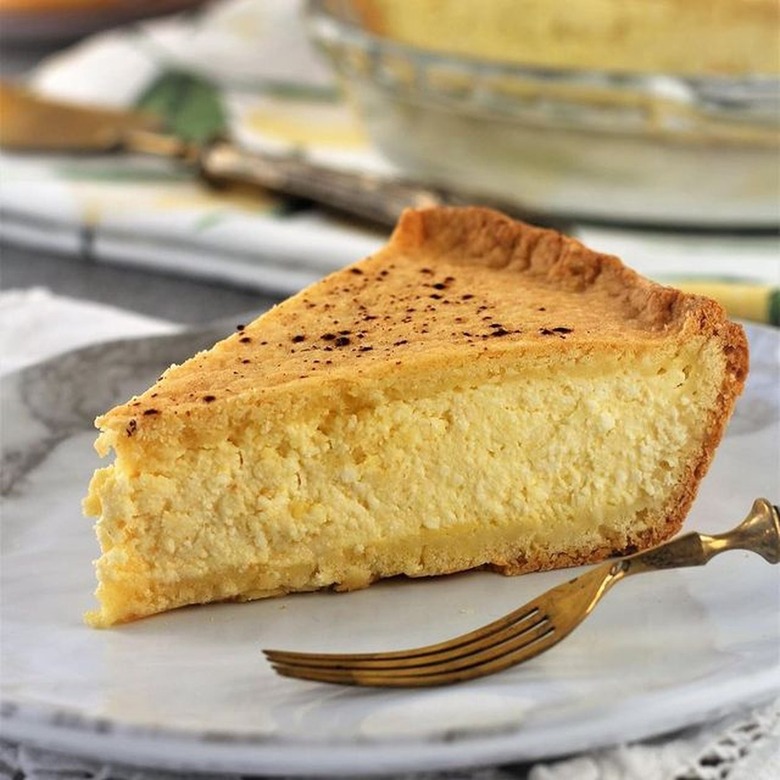 Mangia Bedda Sicilian Ricotta Pie