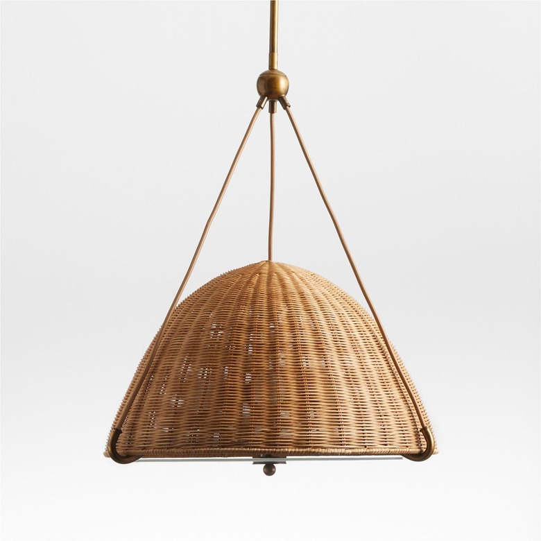 basket-style pendant light