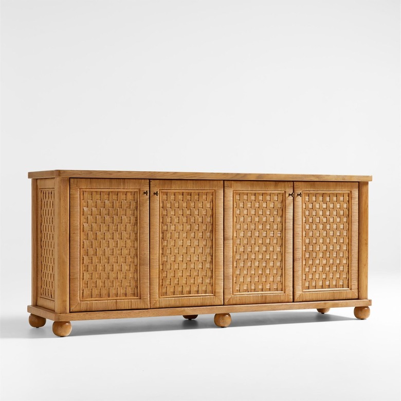 wood credenza