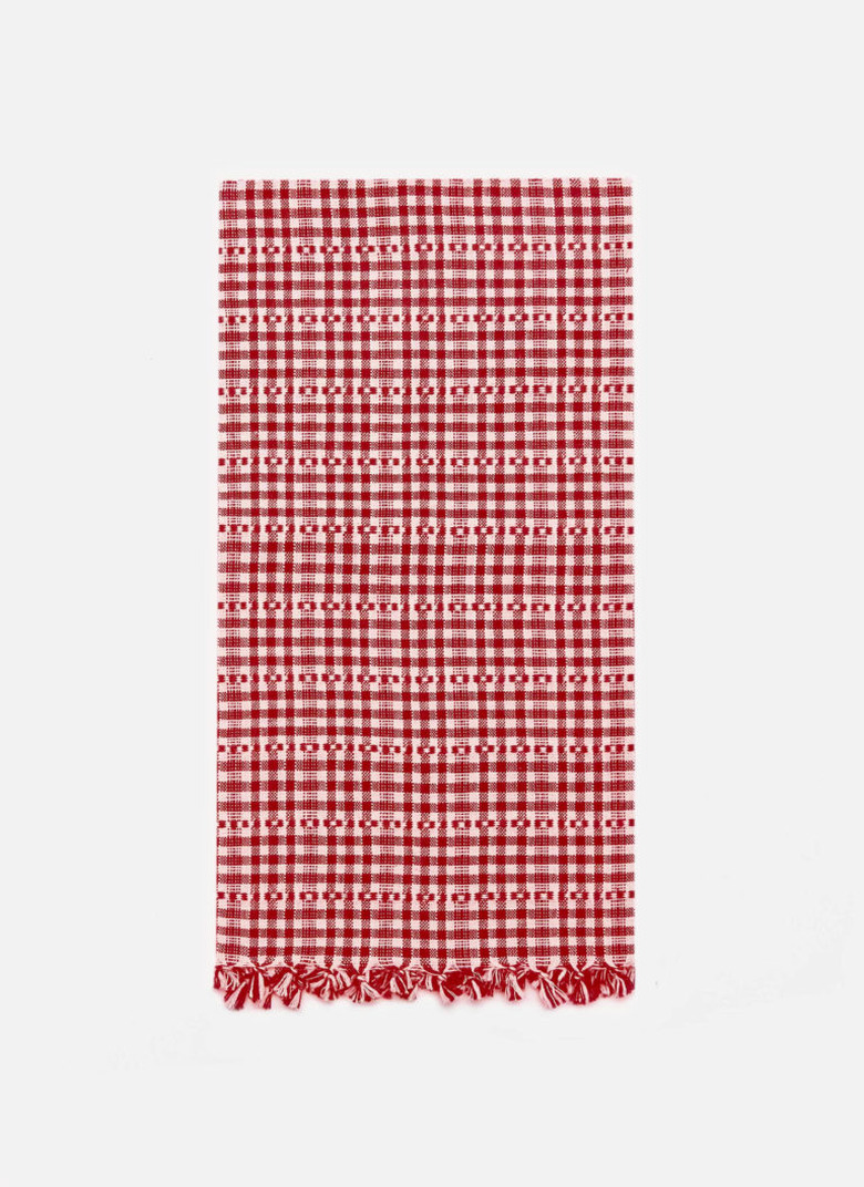 Heather Taylor Home Soho Red Tea Towel