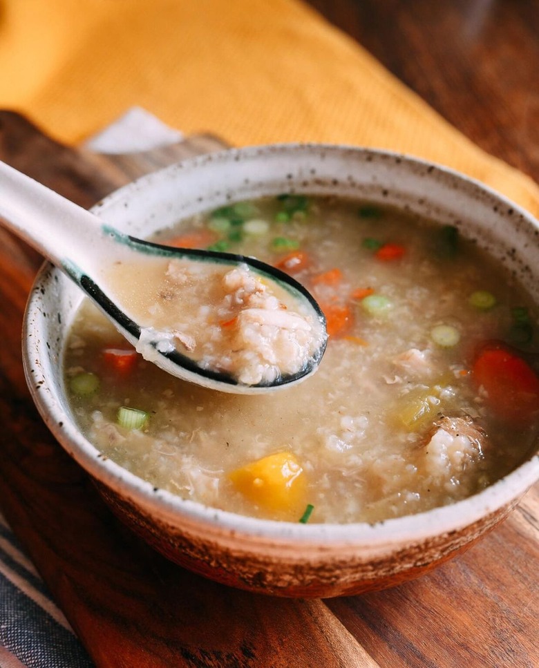 The Woks of Life's Turkey Thanksgiving Congee