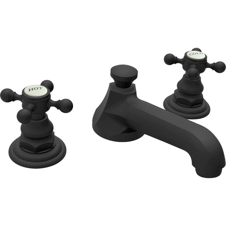 Black faucet