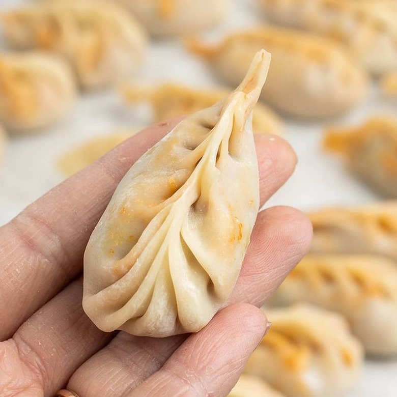 The Viet Vegan's Vegan Red Curry Braided Dumplings