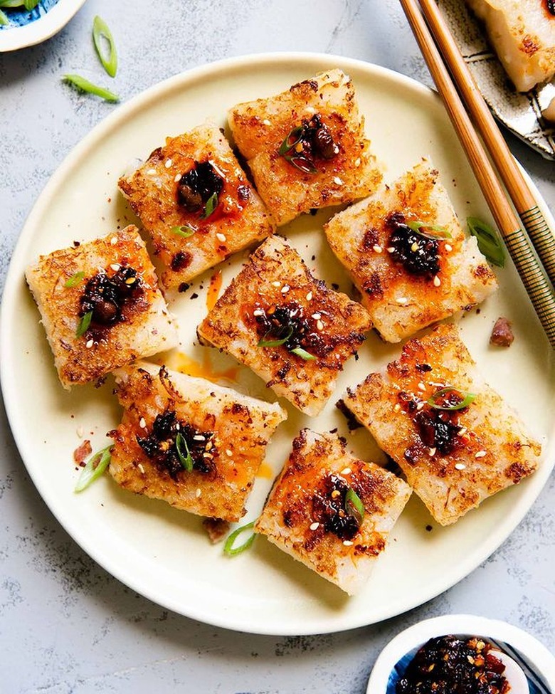 Healthy Nibbles Turnip Cake (Lo Bak Go)