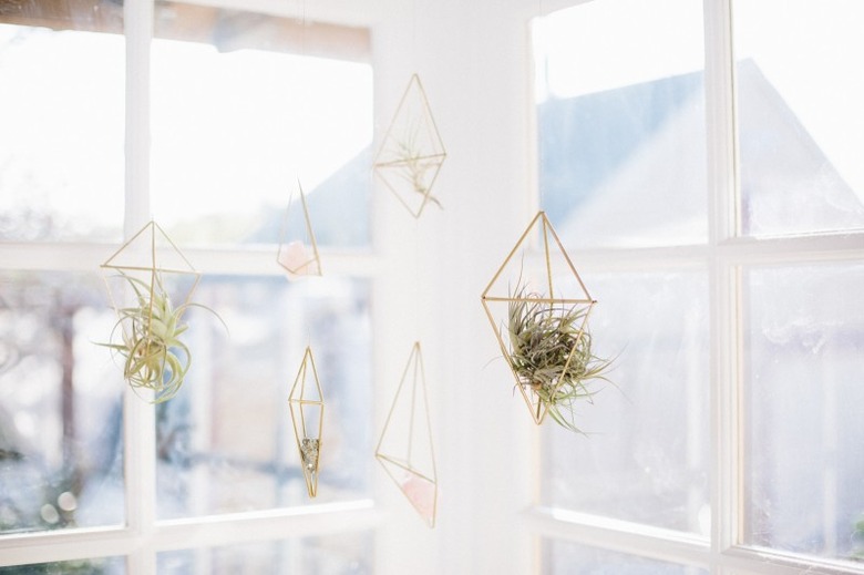 diy hanging air planters