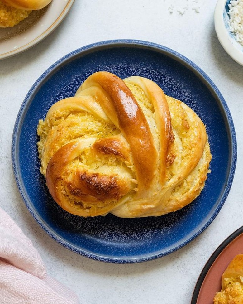 Healthy Nibbles and Bits' Chinese Bakery Coconut Buns