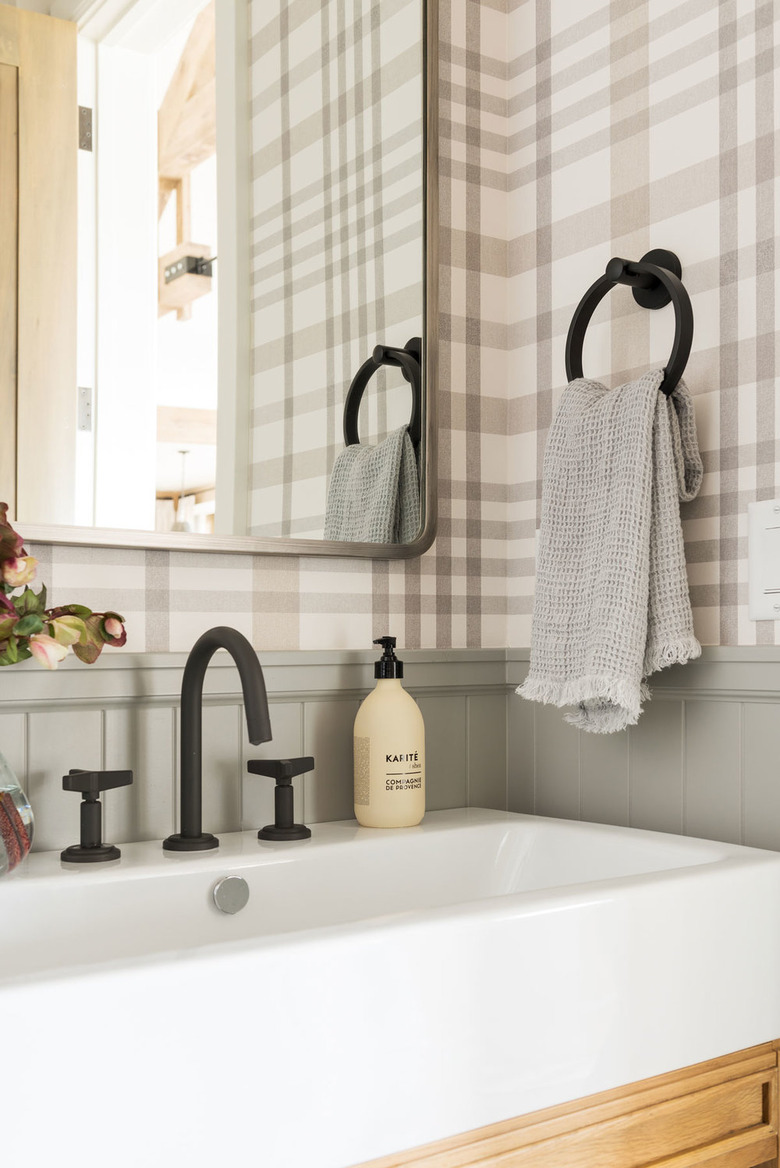 Matte Black Bathroom Faucet powder room