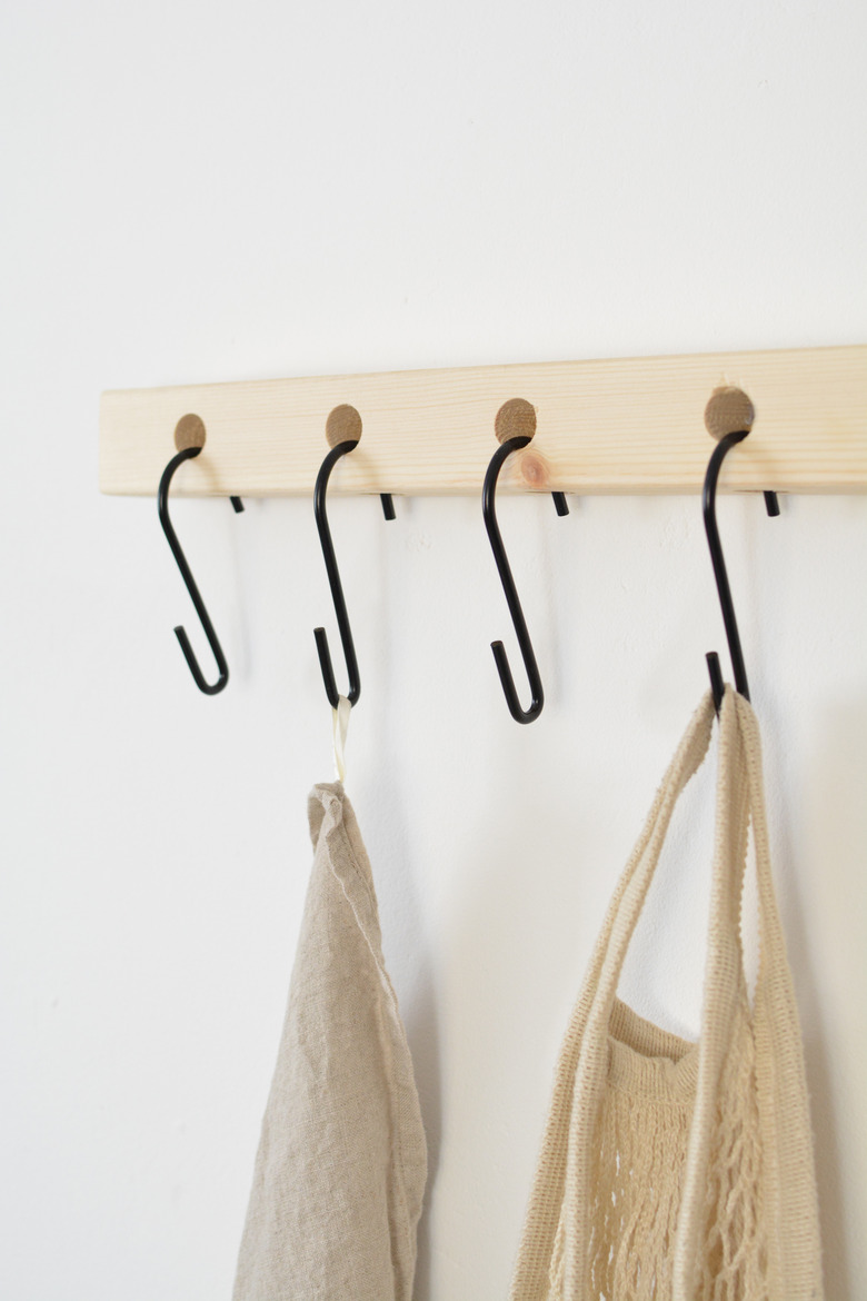 DIY S-Hook Shelf