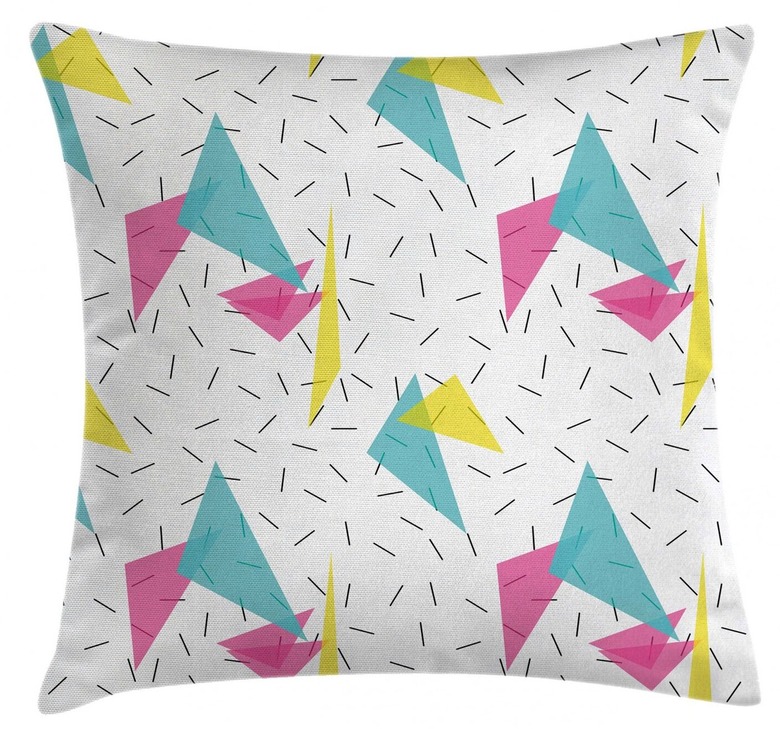 Neo Memphis New Wave Throw Pillow