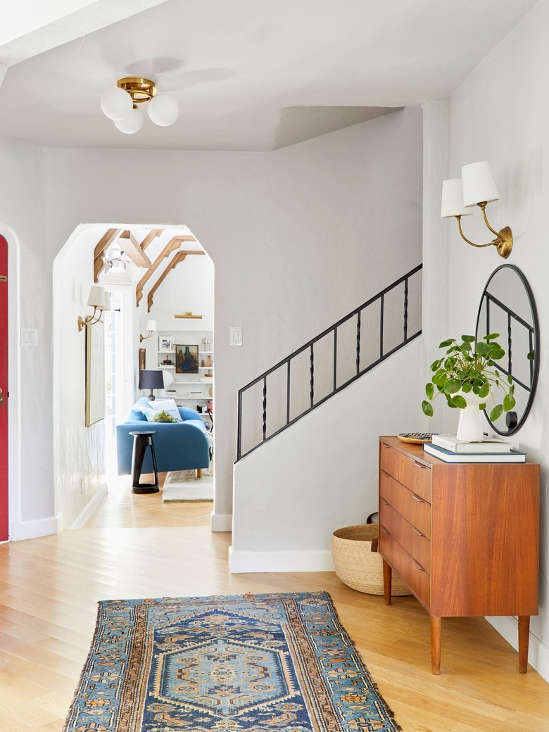 midcentury modern hallway ceiling light