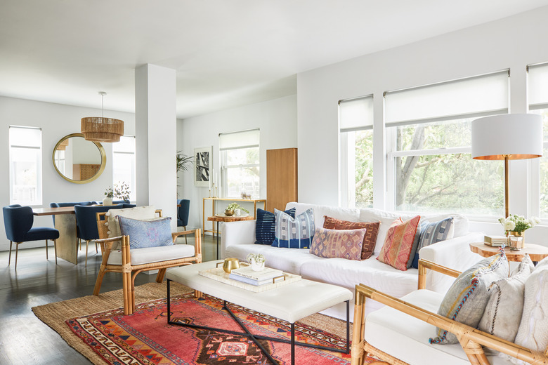 Bohemian living room