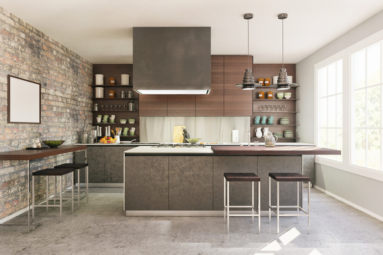 Modern domestic kitchen