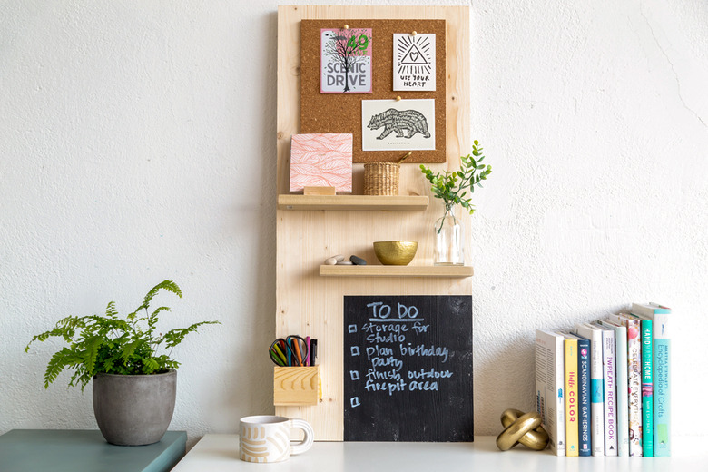 How to Make a Modern Wall Organizer