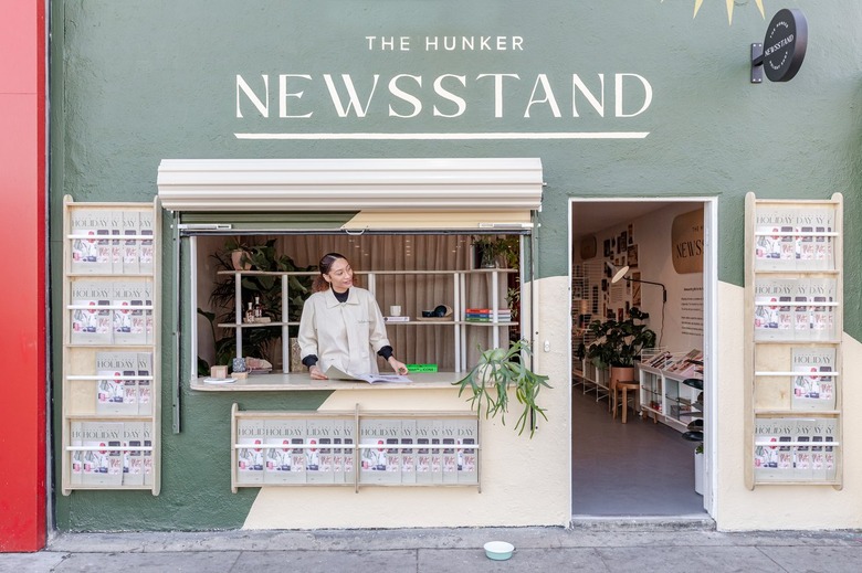 hunker holiday newsstand