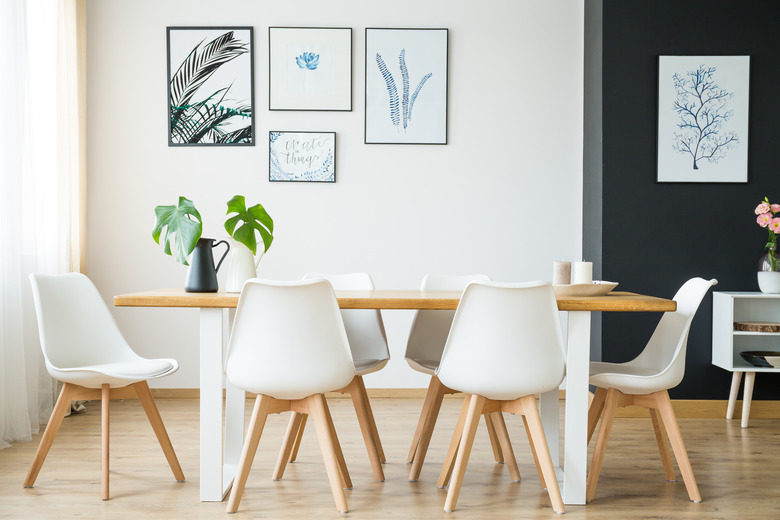 Bright dining room