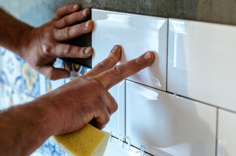 Tile laying