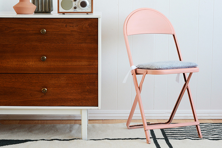 DIY Seat Cushion for Folding Chair