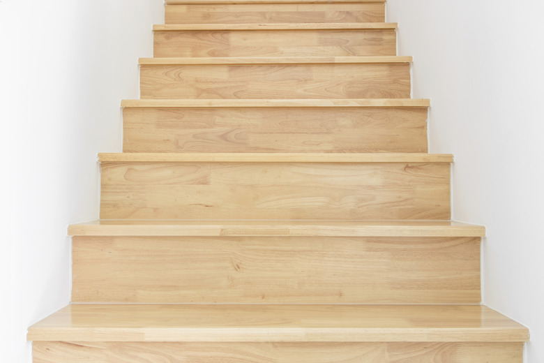 wooden staircase