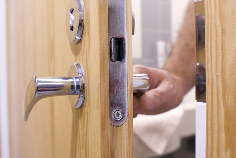 How to Unlock a Locked Bathroom Door | Hunker