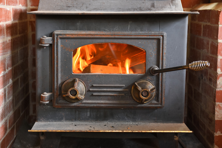 Old Wood Stove