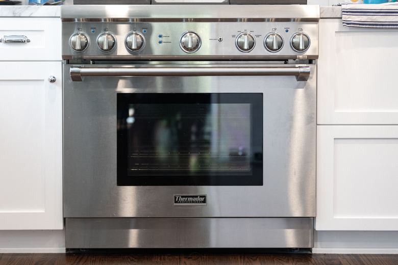 stainless steel oven