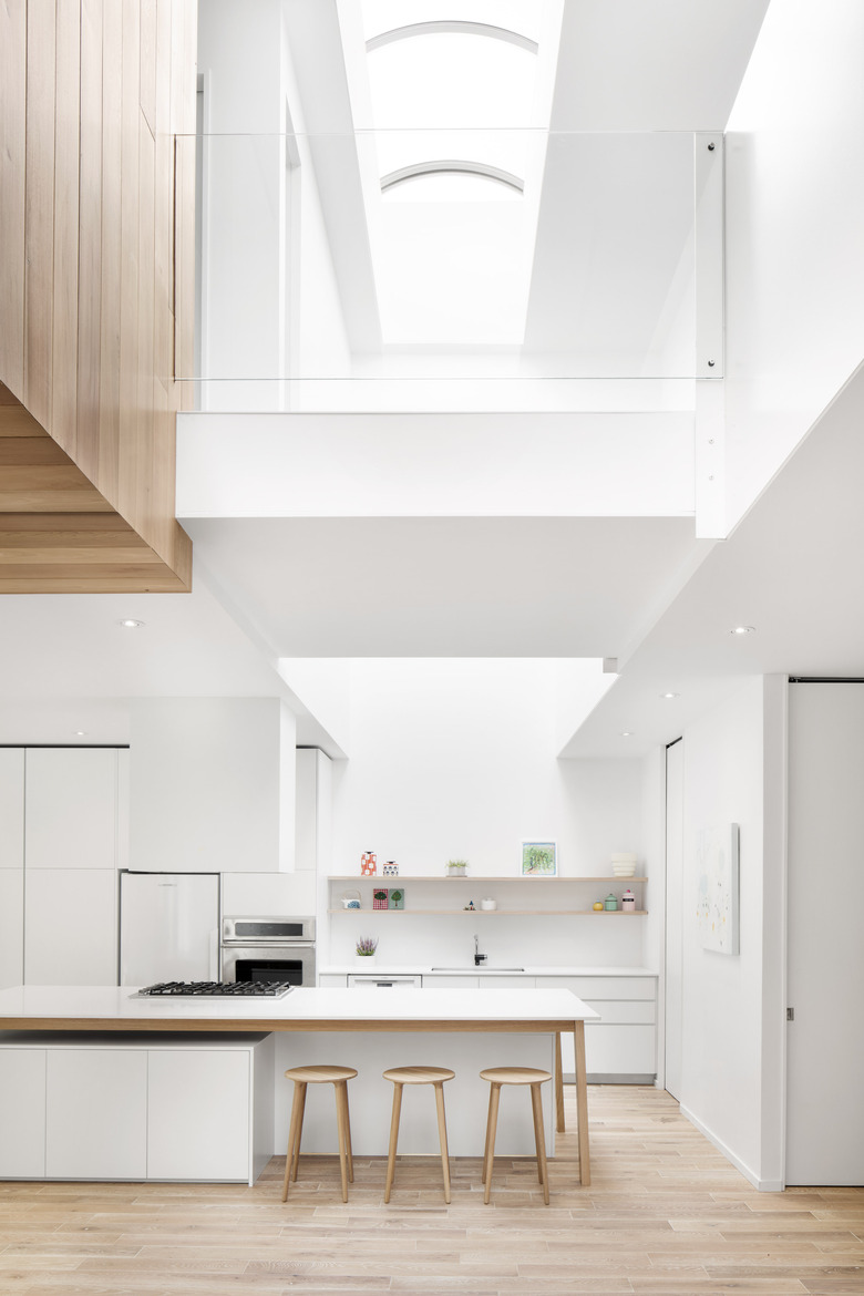 Skylight over kitchen