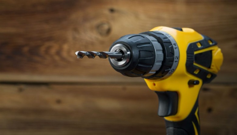 Brushless cordless drill.