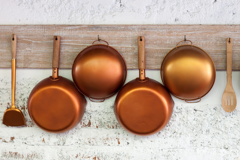 Copper kitchen utensil