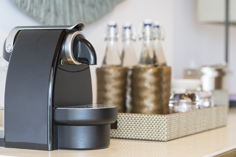 Coffee machine in Kitchen room