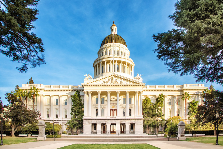 Sacramento California state capitol.