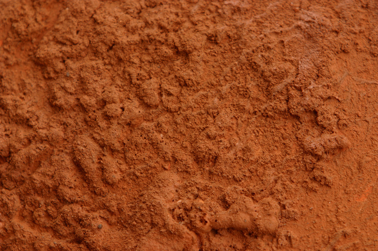 Brown soil