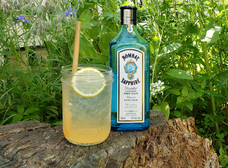 Bombay Sapphire Peach Collins